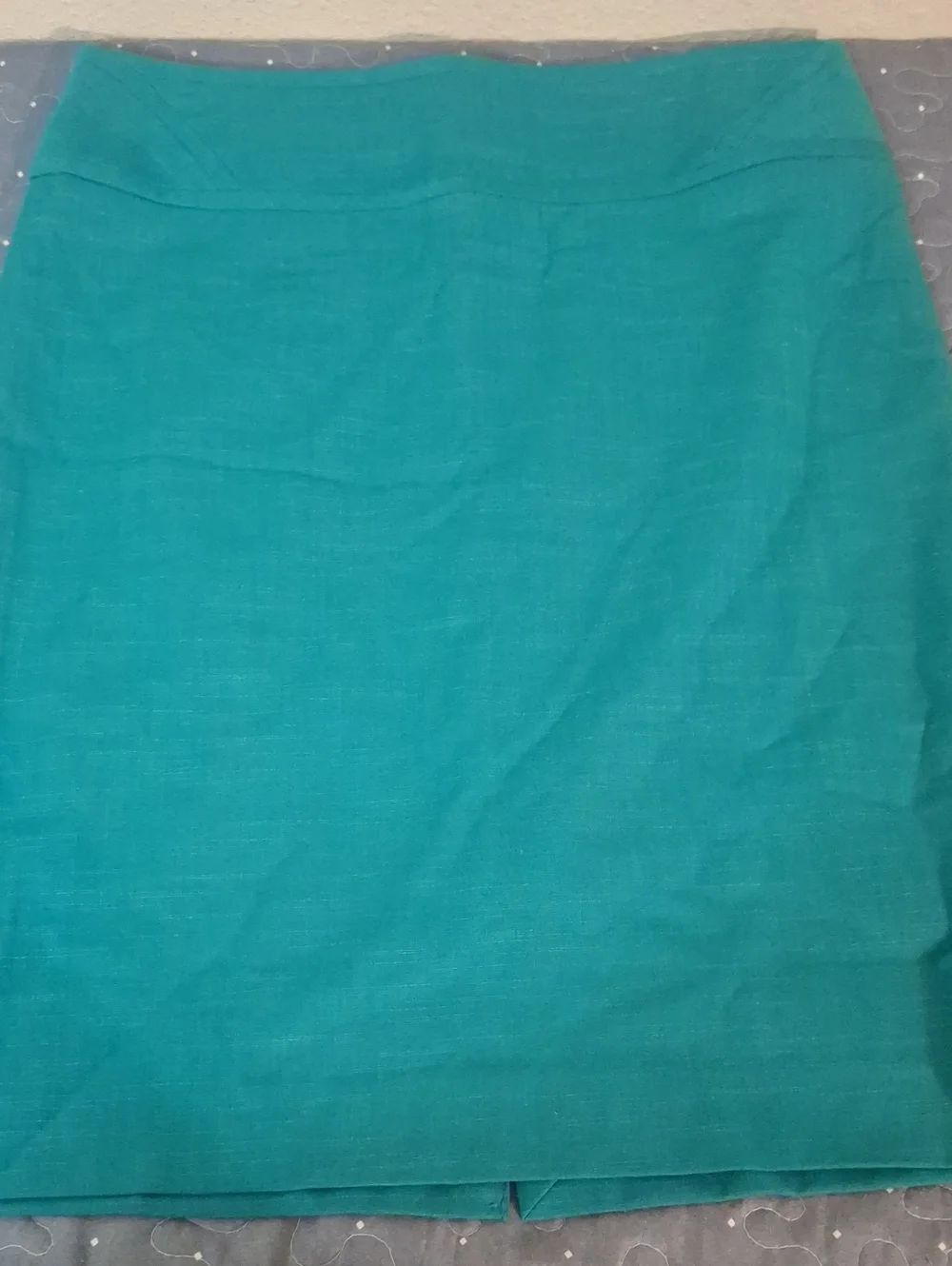 The Limited Turquoise Straight Lined Skirt size 6
